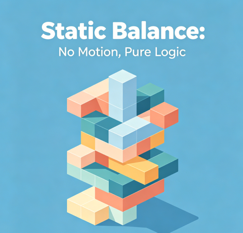 Static Balance: No Motion, Pure Logic