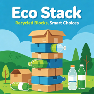 Eco Stack: Recycled Blocks, Smart Choices