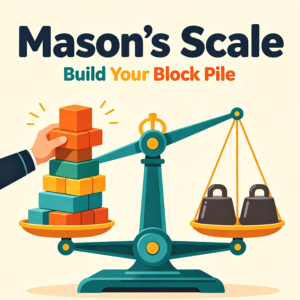 Mason’s Scale: Build Your Block Pile