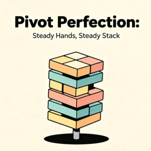 Pivot Perfection: Steady Hands, Steady Stack